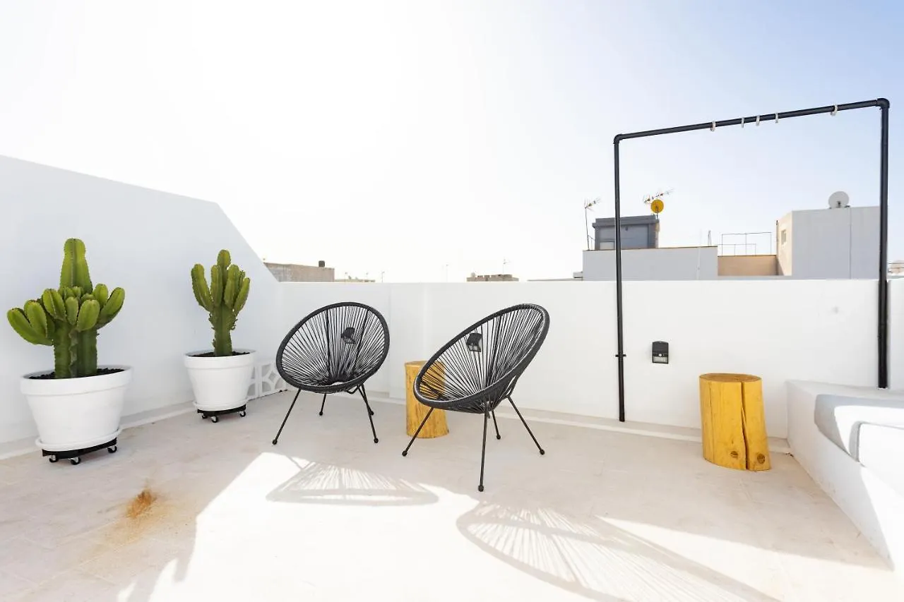 Apartment Home2Book Modern Design Santa Cruz, Terrace Spain