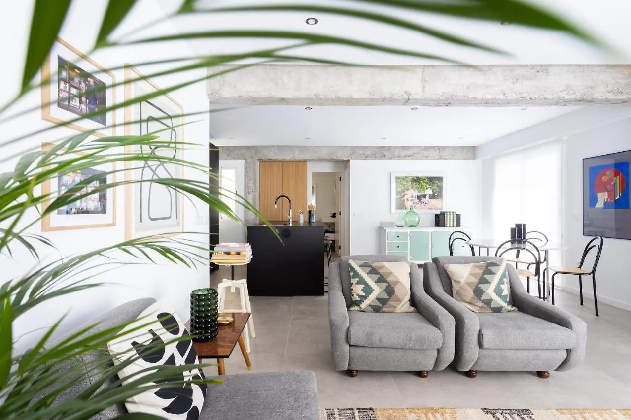 Apartment Home2Book Modern Design Santa Cruz, Terrace